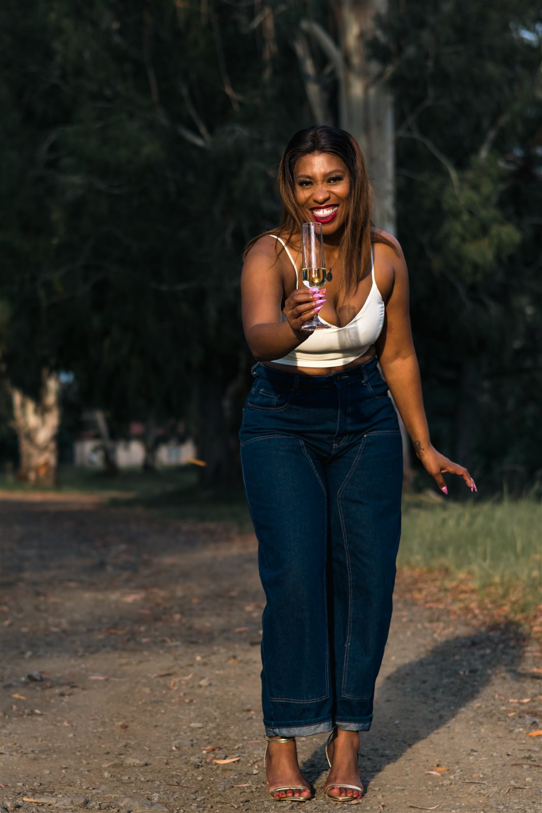 Outdoor portrait session